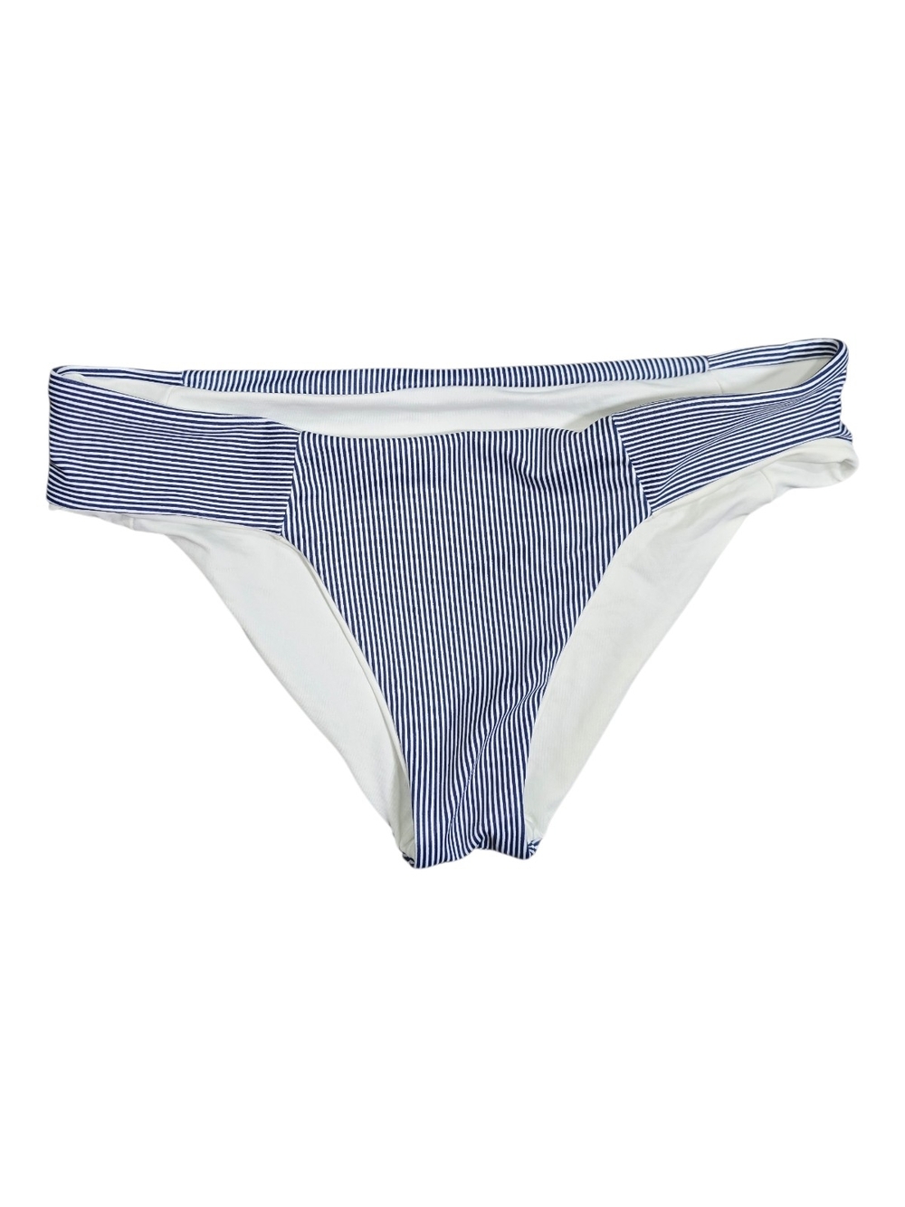 L Space Fine Lines Clean Cut Hipster Classic Reversible Bikini Bottom Medium